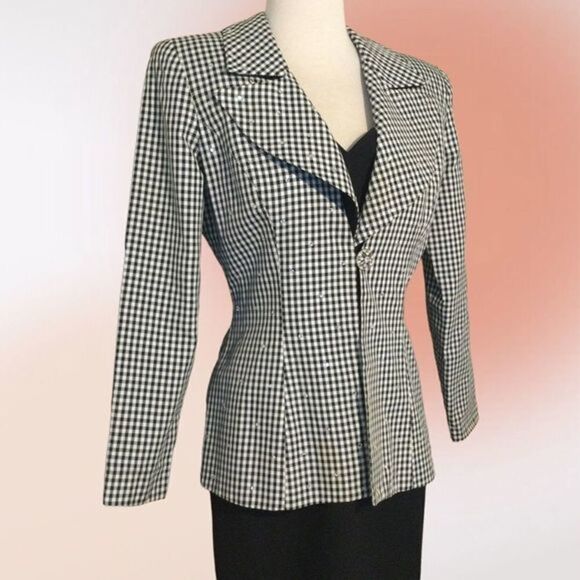 Karen Lawrence by Matthew Vintage Two Piece Embellished Jacket and Dress Size 4 - Picture 3 of 13